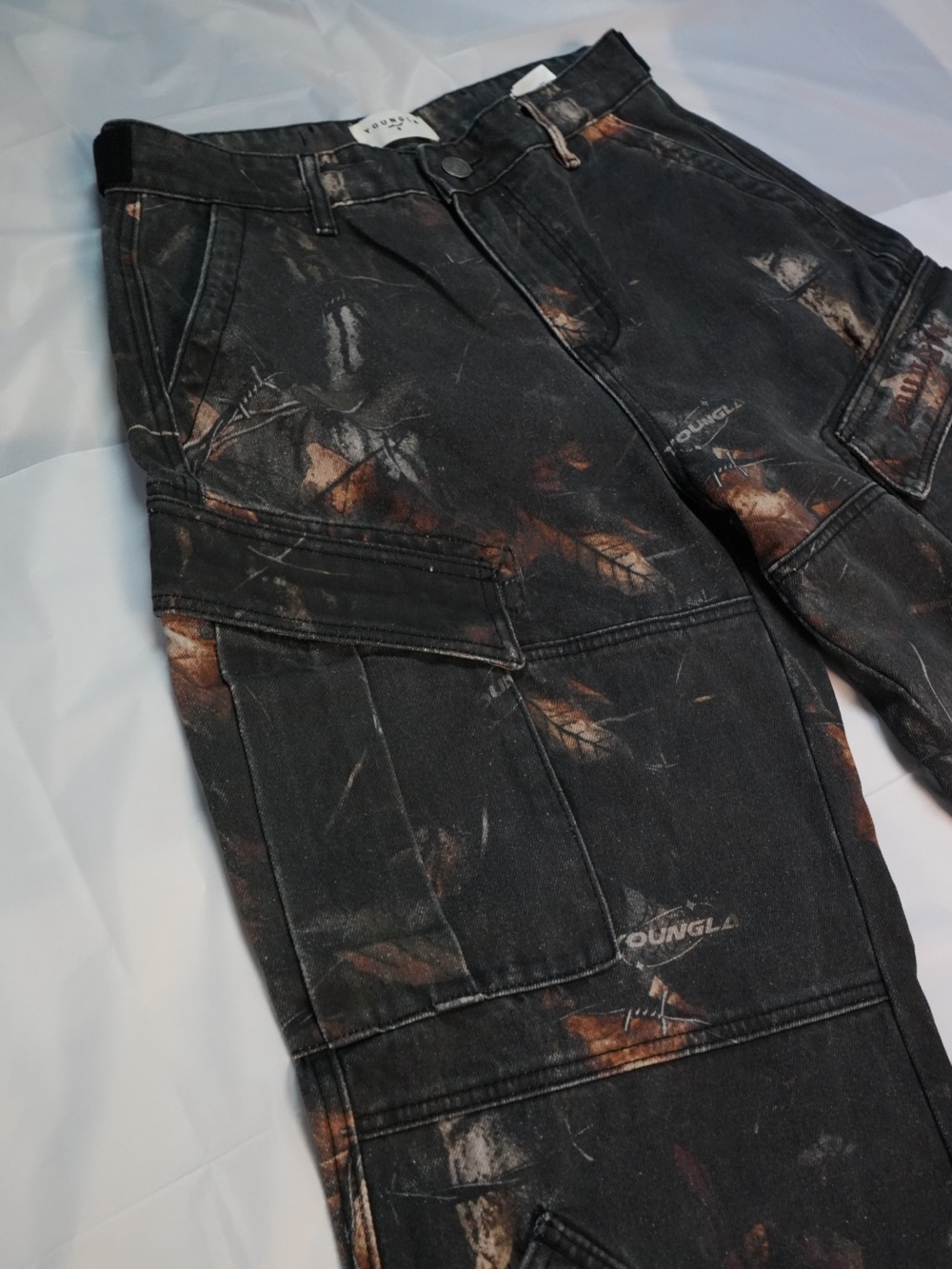 YoungLA Camo Cargo Pants